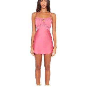 Danielle Guizio Babydoll Slip Dress